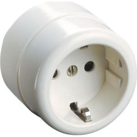 Prise bipolaire avec TT latéral 10/16A 250V