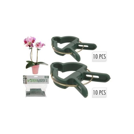 pinzas jardineria 10 + 10 piezas blister 20 (1/4)
