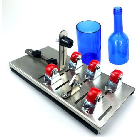 Coupe-bouteille en verre réglable – Outil de bricolage pour décorations maison et DIY
