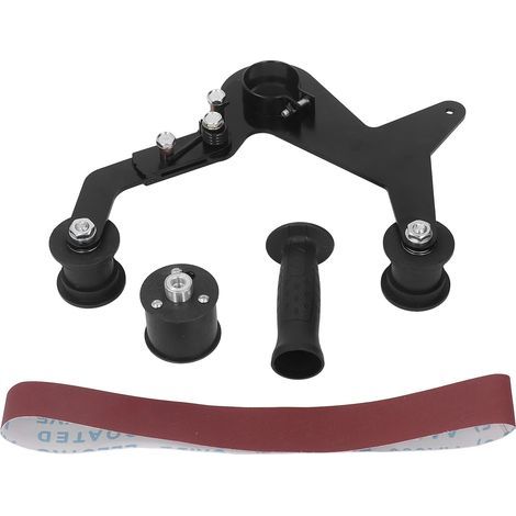 Adaptateur en Acier Inoxydable pour Ponceuse à Bande Compatible avec Meuleuse d'Angle (1/5)