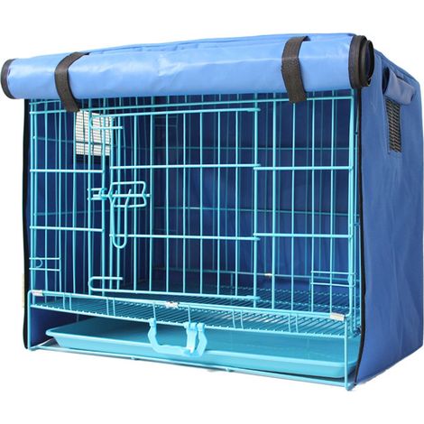 Cachet anti-vent pour cage de chat, chien, lapin, couverture imperméable et respirante, housse quatre saisons pour enclos