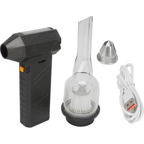 Souffleur à jet sec 130000 tr/min – 2 batteries lithium 8000 mAh – Poids 560 g pour dépoussiérage et nettoyage intensif (1/5)