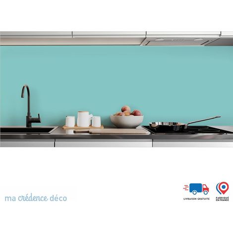 Crédence : Vert pastel clair RAL 6027 - Alu composite - 60 - 120 (1/3)