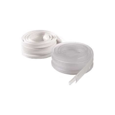 GUARNIZIONE LAVELLO- - mt.1,3 colore bianco in striscia - 3 blister