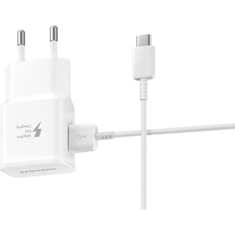 Samsung EP-TA20EWECGWW USB Ladegerät 1x USB-C®, 1x USB-A Fast Charge Weiß Schnellladegerät (1/5)