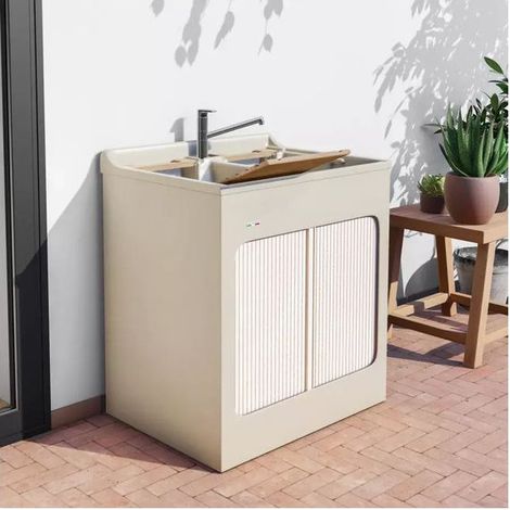 Lavapanni Lavacril Colavene 80x60x87 Avorio - 35080A (1/5)