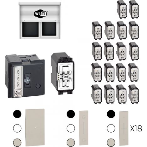 Bticino Kit gestione tapparelle Centralizzato APP Wireless Living Now - K2010KITN nr.18 Tapparelle
