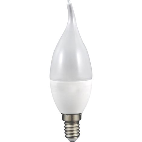 Ampoule LED flamme E14 3000K 560lm opaline PoluxPlatinum (1/4)