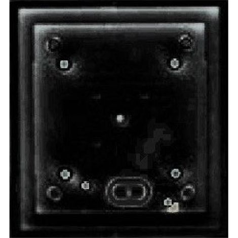 Mobotix Single On-wall-housing, Negro (p/n:mx-opt-box-1-ext-on-bl)