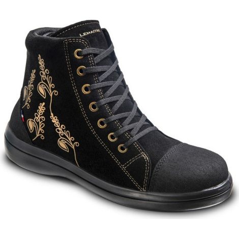 Zapatos de seguridad Lily Alto Negro S3 39 Negro (1/5)