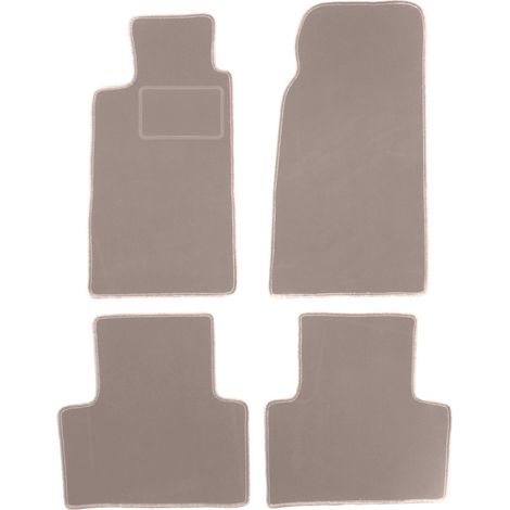 Tapis en velours beige pour : Jaguar XJ6 X300 berline (1994-1997) (1/5)