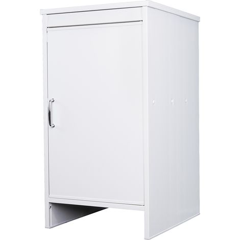 Mueble de baño lavandería multiuso en PVC 45x50 con puerta Negrari FB9006K (1/5)