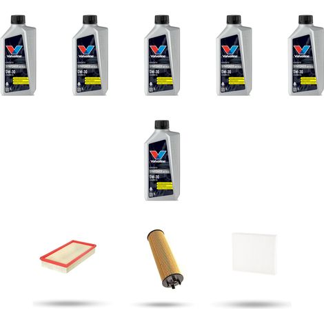 Kit tagliando 3 FILTRI e 6L OLIO compatibile con Volvo C70 I 2.3 20V T5 176Kw dal 1997 al 2005 (1/5)