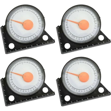 Inclinomètre multifonctionnel en plastique, mesureur de pente, mesureur d'angle --- (1/5)