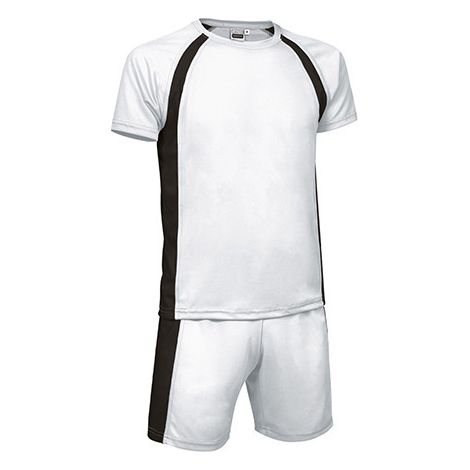 Conjunto deportivo Maracana 4/5 Blanco/negro