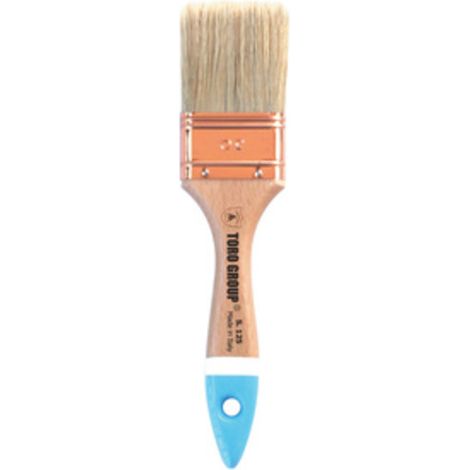 PENNELLESSA BIONDA MANICO LEGNO S.125 50 MM- 12,0 pz