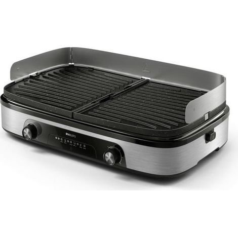 Philips HD6222/90 grill de mesa negro acero inoxidable (1/5)