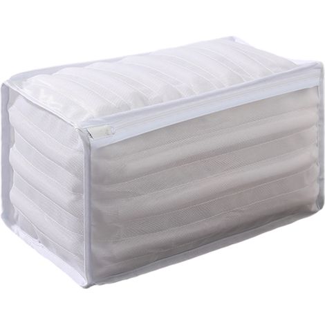 Sacs de lavage pour chaussures, sac de lavage en filet pour baskets, sac à linge de nettoyage de chaussures avec fermeture éclair, tissu alvéolé, grande taille pour chaussures de sport, baskets, Yeezy (1/5)