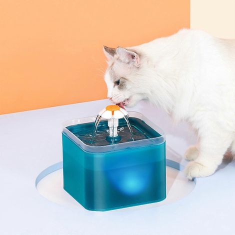 Fontaine à eau automatique pour chats, distributeur d'eau silencieux USB - Norme UE (1/4)