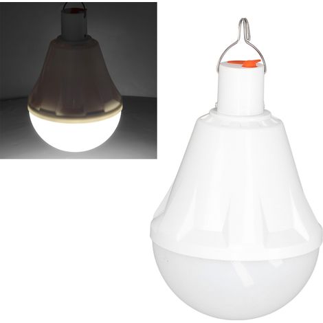 Lampe de secours à LED rechargeable par USB, amovible, pour éclairage extérieur domestique. (1/5)