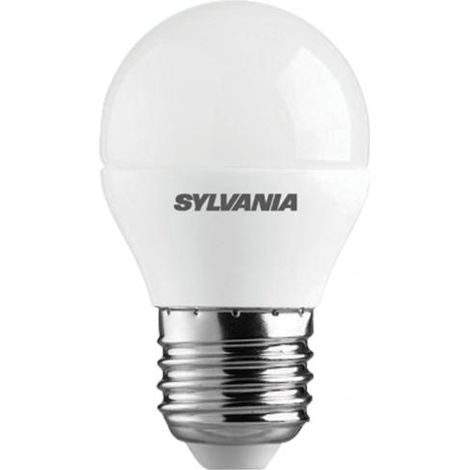 SYLVANIA - LAMPADINA TOLEDO SFERA SATINATA - E27 6,2W 470LM 2700K