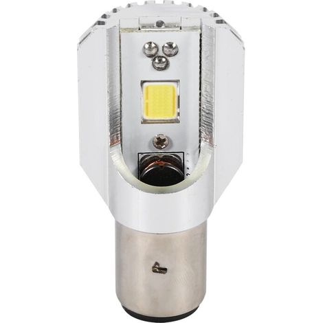 BA20D Moto LED Phare Blub Haut/Bas Faisceau Lumière COB Scooter Tête Lampe (1/5)
