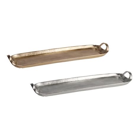 1 Pezzo Vassoio da Cucina in Metallo Rettangolare 61 x 15 x 5 cm 2 Colori (1/2)