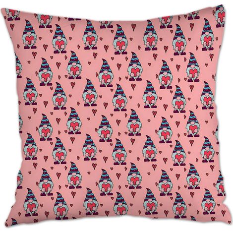Housse de coussin sans coussin résistant aux tachespour couple mère père famille amis amoureux animaux de compagnie (1/5)