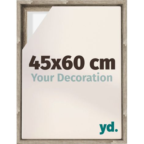 Your Decoration - Cadre flottant - Chene Sonoma - Cadre en caisse américaine pour toile sur chassis - MDF - Lyon (1/5)