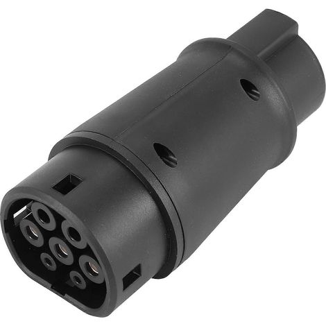 Adaptateur EVSE pour véhicule électrique 32A J1772, prise type 1 vers type 2, connecteur de charge pour chargeur de véhicule électrique (1/5)