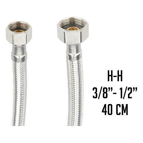 LATIGUILLO INOX. H3/8" X H1/2" 40 CM