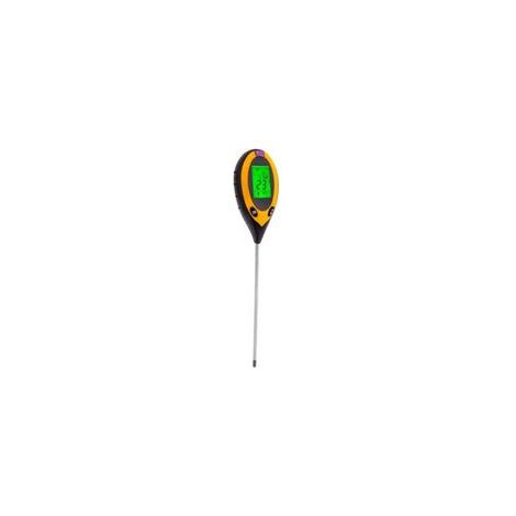 Testeur de Sol 4 en 1 Soil Tester PH-mètre, lumière du Soleil, température, hygromètre