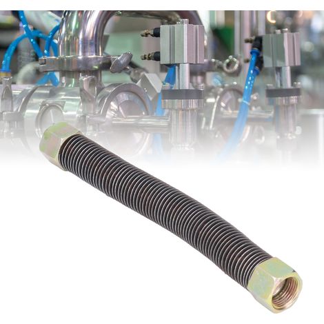 Tuyau de raccordement pour compresseur d'air de 12 mm, tuyau de pontage, tuyau de culasse pour compresseur bicylindre en V (1/5)