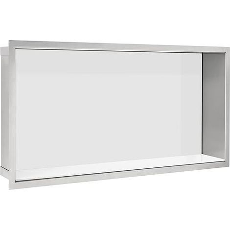 Niche murale lxhxp: 624x324x100 mm paroi arrière miroir blanc (1/2)