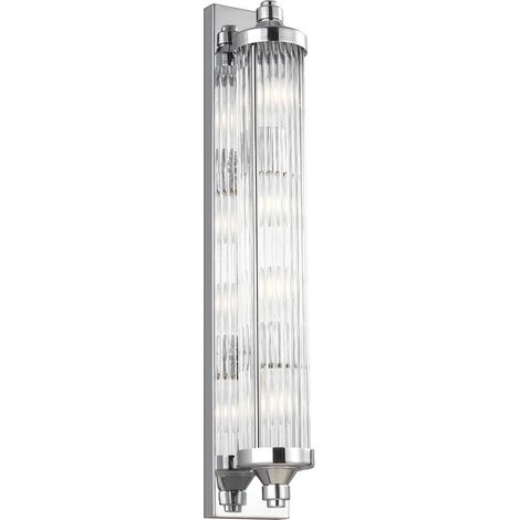 Elstead Paulson - 4 Licht Deckenpendelleuchte Chrom IP44, G9 (1/5)