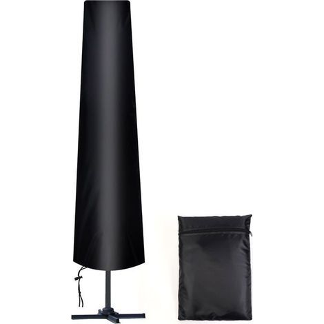 Housse Parasol Droit 300 cm,210D Oxford Housse de Protection pour Parasol avec Sac de Rangement,Résistant aux Intempéries,aux UV (1/5)