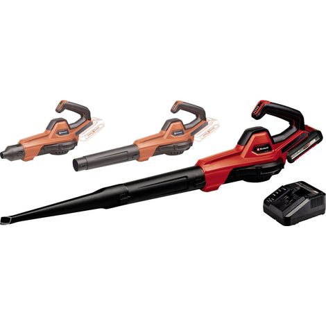 Einhell 3433545 GE-ULB 18 Li E Kit (1x 2,0Ah) Power X-Change Akku Laubbläser inkl. Akku, inkl. Lad