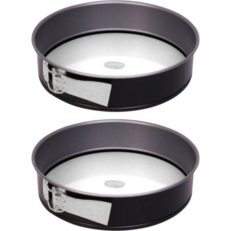 Ensemble de 2 Moules à manqué à charnière 26 cm Dr.Oetker Tradition (1/5)