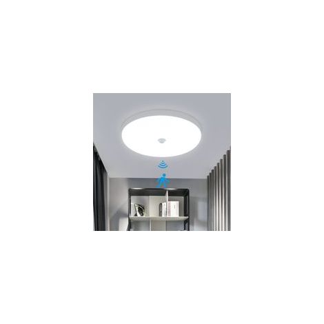 FLITI LED Ceiling Light with Motion Sensor, 36W, IP44, 2700LM, 6500K, Automatic, for Hallway, Garage, Bathroom (1/5)