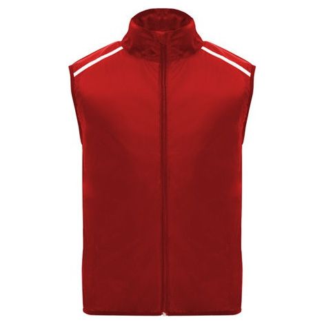 Chaleco de running en tejido técnico ligero de cuello alto JANNU ROLY XXL Rojo