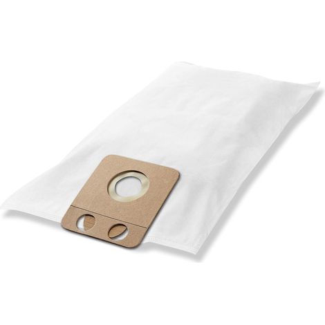 10 Sac filtre compatible avec Nilfisk Aspirateur Family GD 1000, GD 1005, GD 1010, GD 2000 alternative à l' 107413077, 107413076 de Microsafe (1/5)