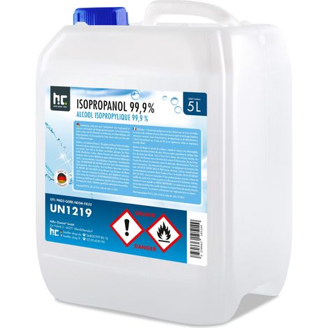 Höfer Chemie Alcool isopropylique 99,9% Höfer Chemie® en bidon de 5 L 240 l (en)