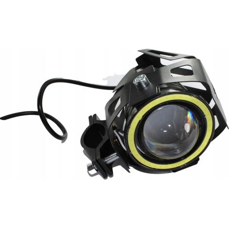Barre lumineuse LED pour phare halogène, moto, quad, VTT, 125 W, anneau (1/5)