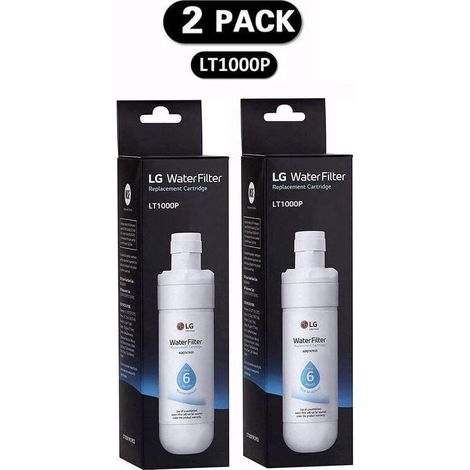 Lot de 2 filtres (LT1000P) Réfrigérateur, filtre à eau du réfrigérateur (1/5)