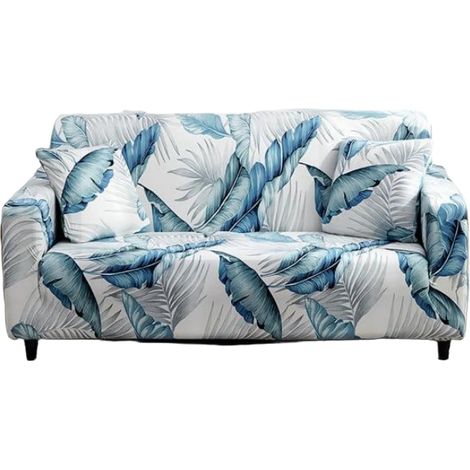 Housse de canapé élastique à motif floral pour 1,2,3 ou 4 places (1/5)