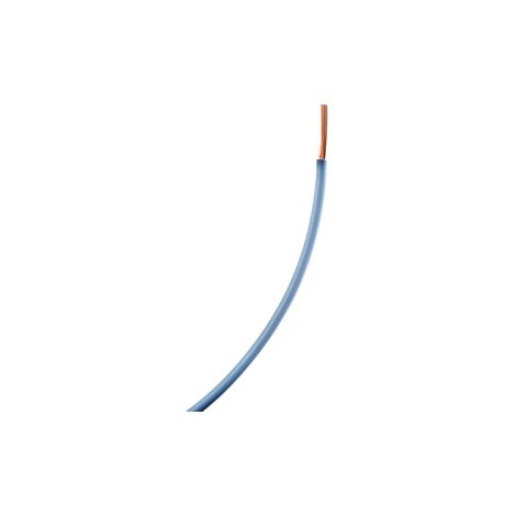 fil souple - h07-vk - 1 x 10 mm2 - bleu - ral5024 - couronne de 100 mètres