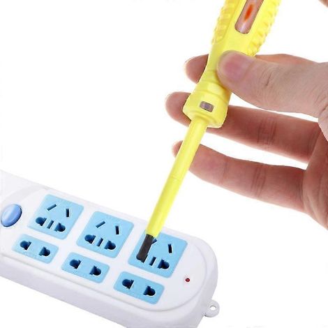 Testeur de tension électrique plat de haute qualité 100-500 V avec stylo testeur à lumière LED JUN16 (1/5)