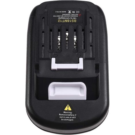 Adaptateur pour batterie 18 V converti en batterie 12 V pour outil électroportatif sans fil Bl1016 Bl1021B (1/5)