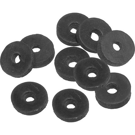 Joint Plat En Caoutchouc M4 DI4 / DE13mm Épaisseur 3mm Noir 10PCS (1/5)
