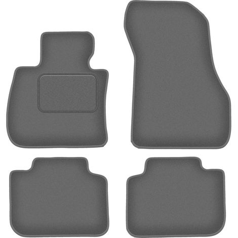 Tapis de sol en graphite pour BMW X1 F48 SUV (2015-2019)